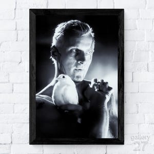 Roy Batty, Blade Runner 1982, Harrison Ford, Ridley Scott, Premium Fine Art Prints, Canvas, Metal, or Framed, Ready to Hang