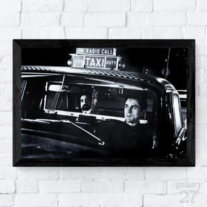 Taxi Driver 1976 - Magnum 44, Robert De Niro, Martin Scorsese, Película icónica, Lienzo, Metal, Enmarcado, Listo para Colgar, Impresión de Arte Premium