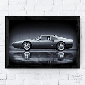 Ferrari Testarossa Type F110, Sports Car, Historic Automobile, Automotive Art, Canvas, Metal, Framed, Ready to Hang, Premium Fine Art Print