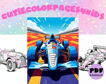 50 Sports Cars Coloring Pages
