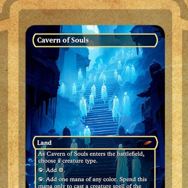 MTG Cavern of Souls Proxy