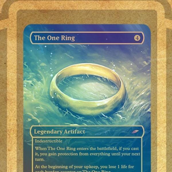 MTG FOIL The One Ring Proxy