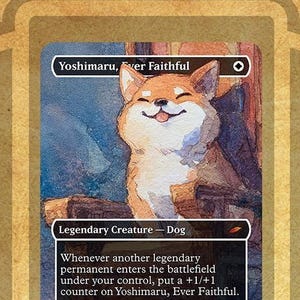 mtg yoshimaru commander deck Series #8 Yoshimaru, Ever Faithful Stitched Playmat for Magic: The Gathering playmats enhance the gameplay experience Yoshimaru, Ever Faithful Proxy -