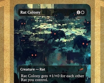 mtg rat colony commander deck Amazon.com: Digital Sorcery Studio Card Game Playmat - Premium Stitched  Edge