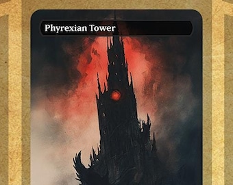 Phyrexian Tower Proxy - Etsy
