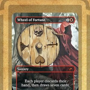 Wheel of Fortune Mtg - Etsy Wheel of Fortune Mtg - Etsy