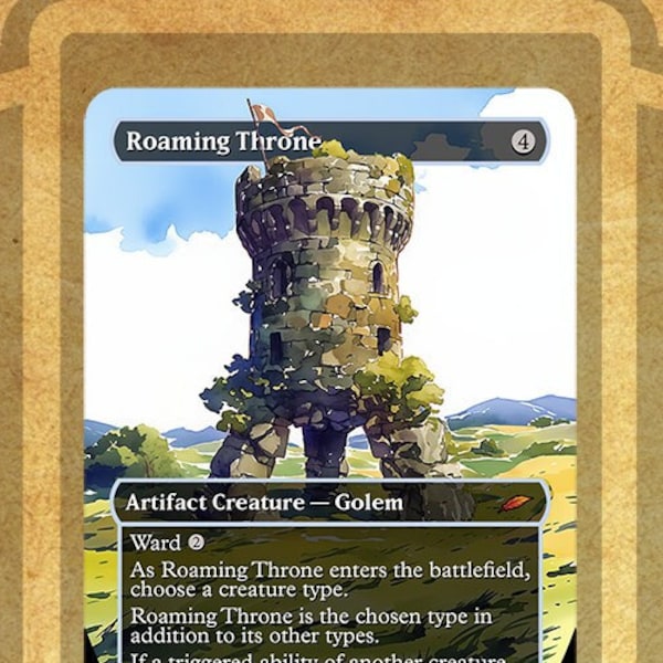 MTG Roaming Throne Proxy