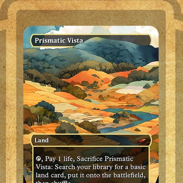 MTG Prismatic Vista Proxy