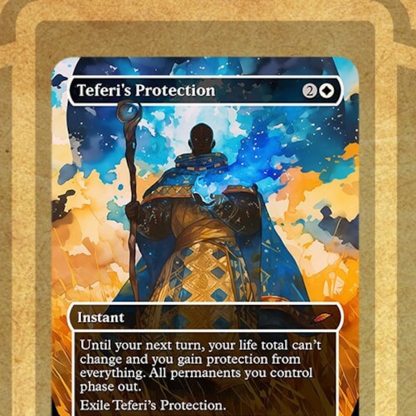 MTG Teferi's Protection Proxy