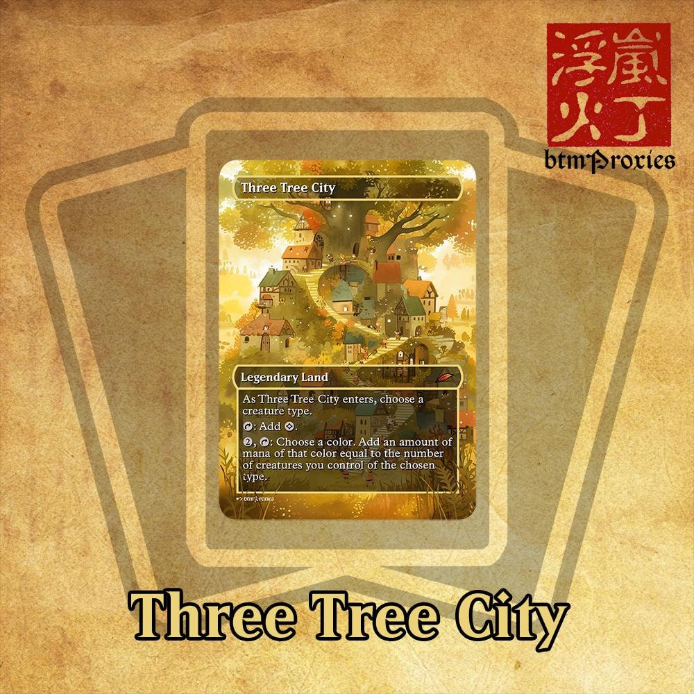 あいちゃん専用【マジック】◆mtg　三本木市/Three Tree City◆ Three Tree City · Bloomburrow (BLB) #260 · Scryfall Magic