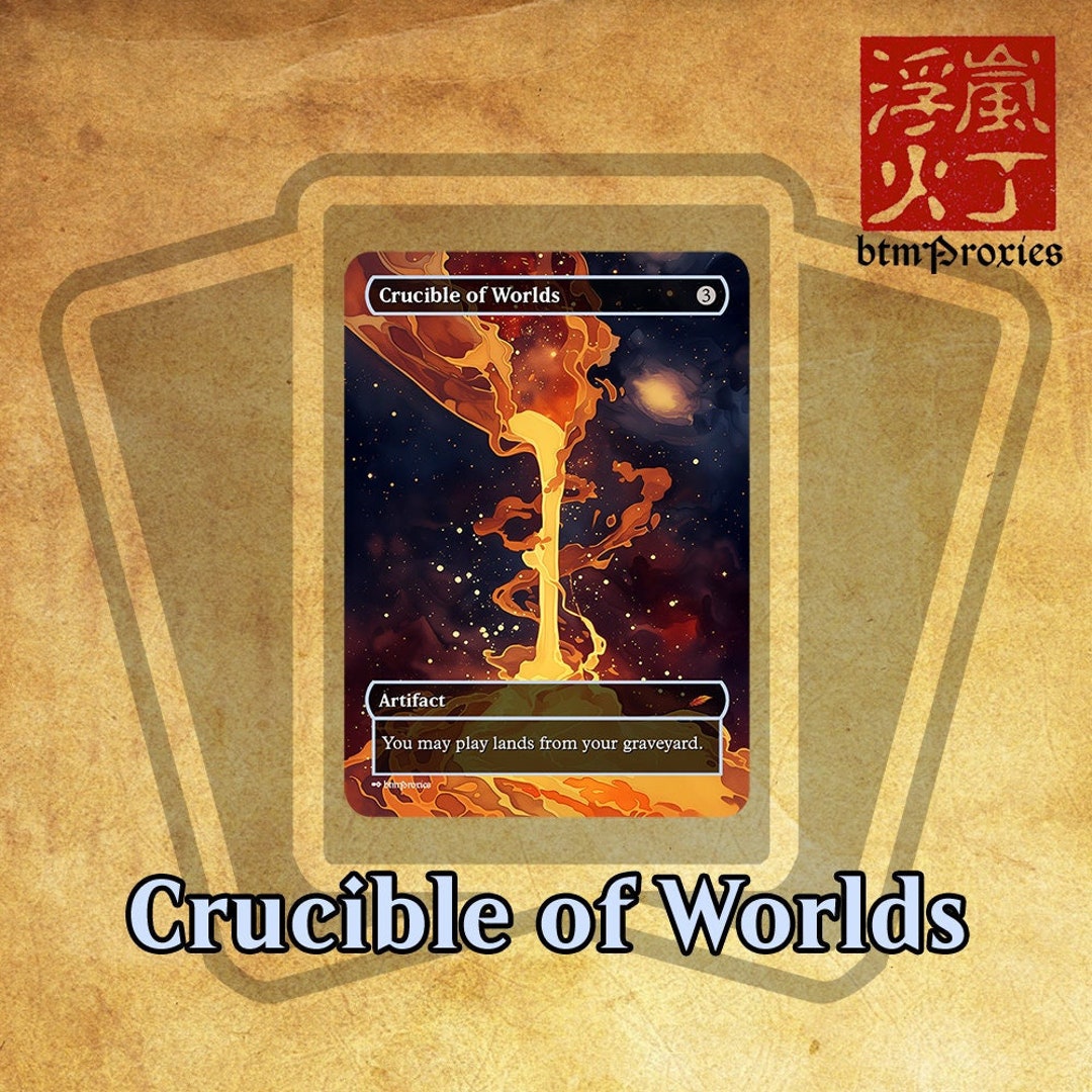 Crucible of Worlds Proxy - Etsy