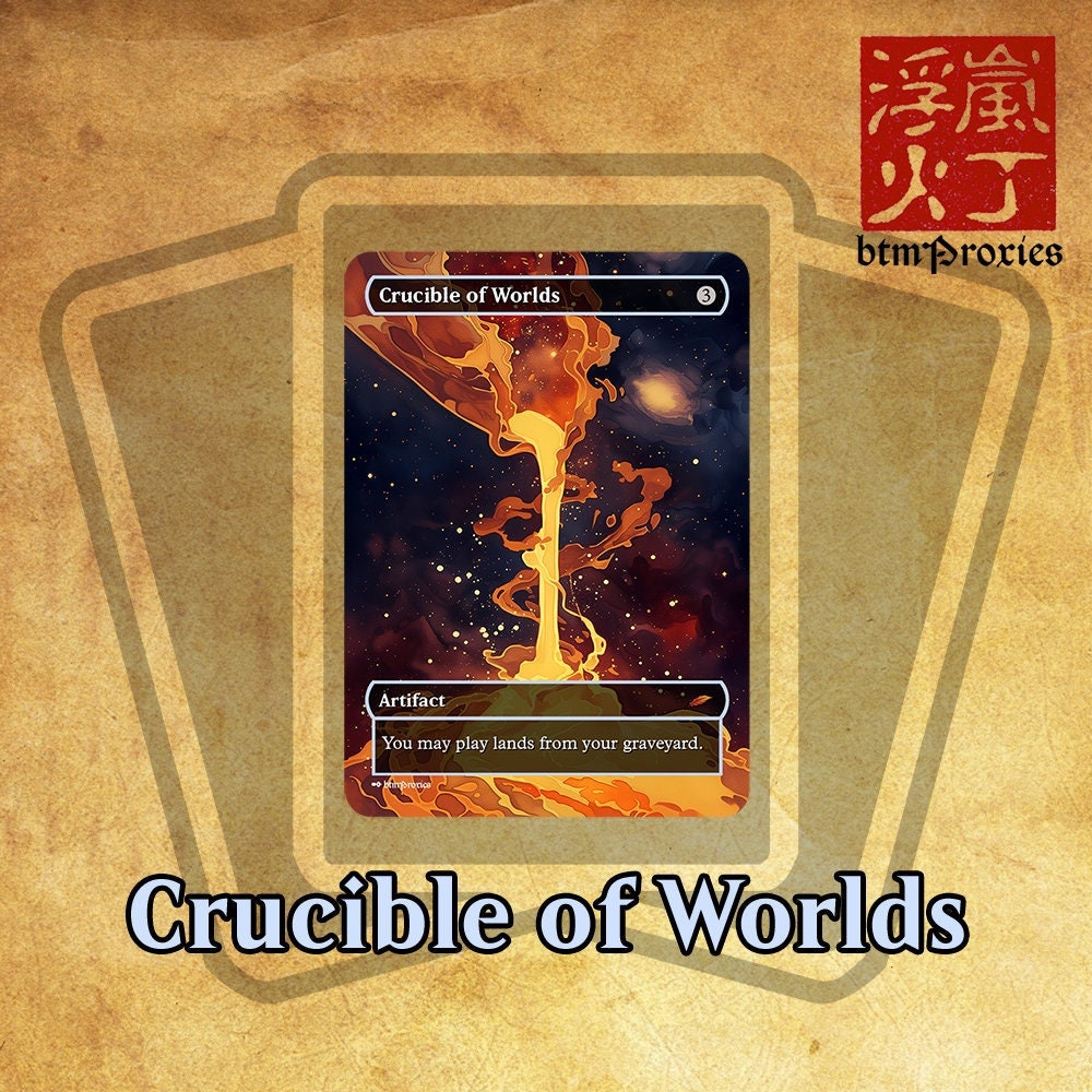 Crucible of Worlds Proxy - Etsy