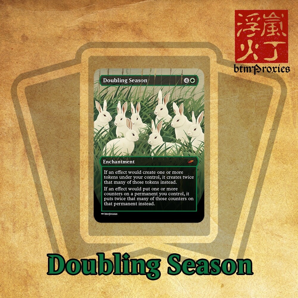 Doubling Season Proxy - Etsy