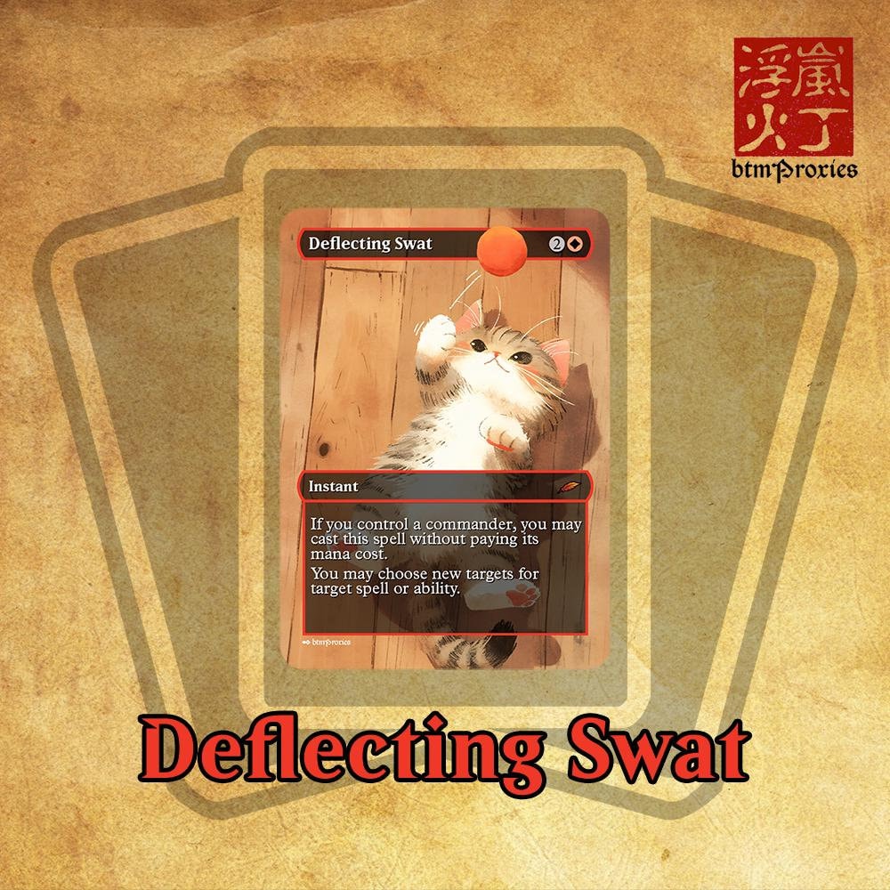 Mtg Proxy Deflecting Swat - Etsy Mtg Proxy Deflecting Swat - Etsy