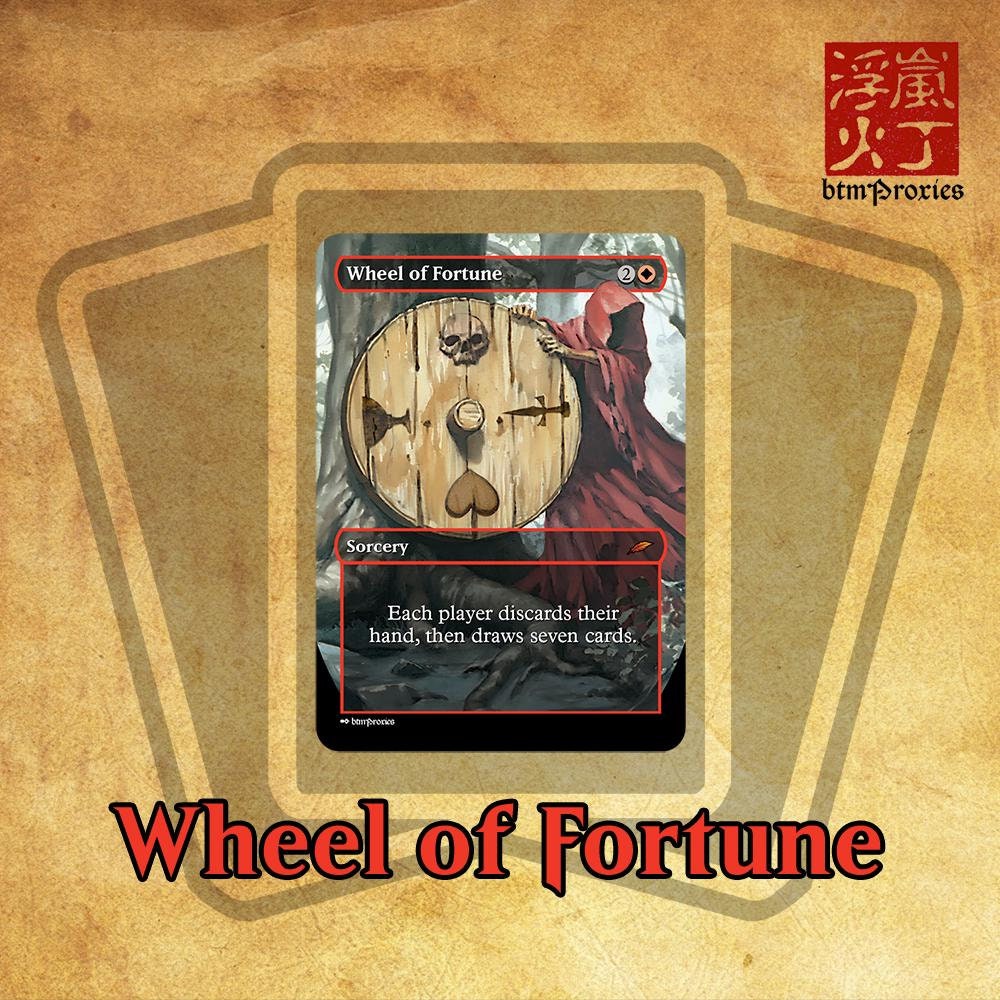 Wheel of Fortune Mtg - Etsy Wheel of Fortune Mtg - Etsy
