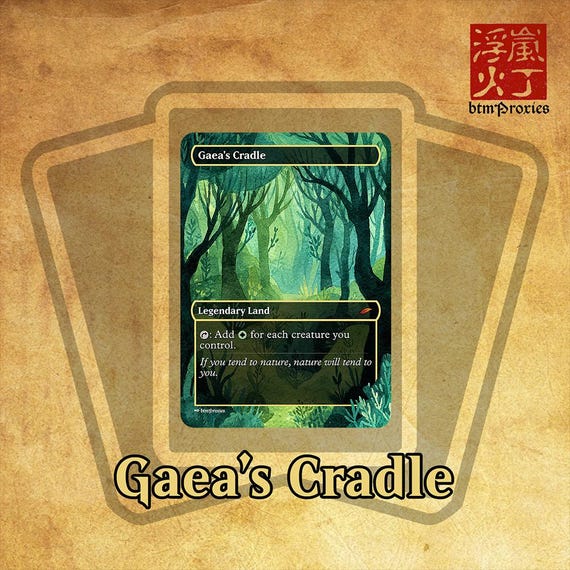 mtg double sided cards MTG Proxy Fetch Land Set – 10 Card Ready-to-Play Collection – Beautifu –  Liquid Luck main image 1