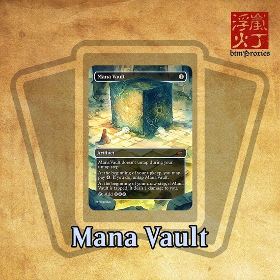 マジック：ザ・ギャザリング Mana Vault Alternate Mana Vault | Alpha | Star City Games