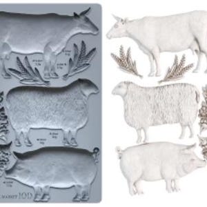 Iron Orchid Designs - Village Market Mould