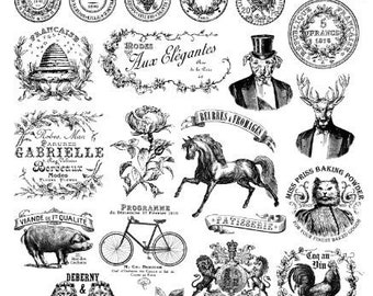 Iron Orchid Designs - Antiquities Stamp