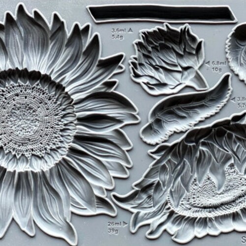 Iron Orchid Designs - Sunflowers Mold