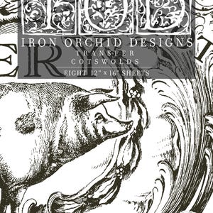 Diseños de Iron Orchid - Transferencia de Cotswolds