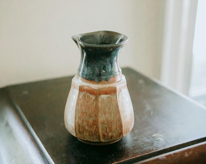 Artisan Pottery Juice Pitcher | Vase | Jug | Vessel | Paintbrush Holder | FREE SHIPPING