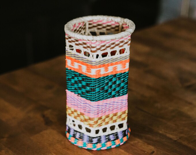 Sensi Studio Utensil Jar | Anthro | Anthropologie | Made in Ecuador | Bohemian | Boho | Canister | Artisan | FREE SHIPPING