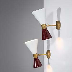 Italian Sputnik Wall Lights: Mid-Century Modern Stilnovo Style