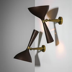 Italian Sputnik Wall Sconces - Mid-Century Modern Starburst Lighting