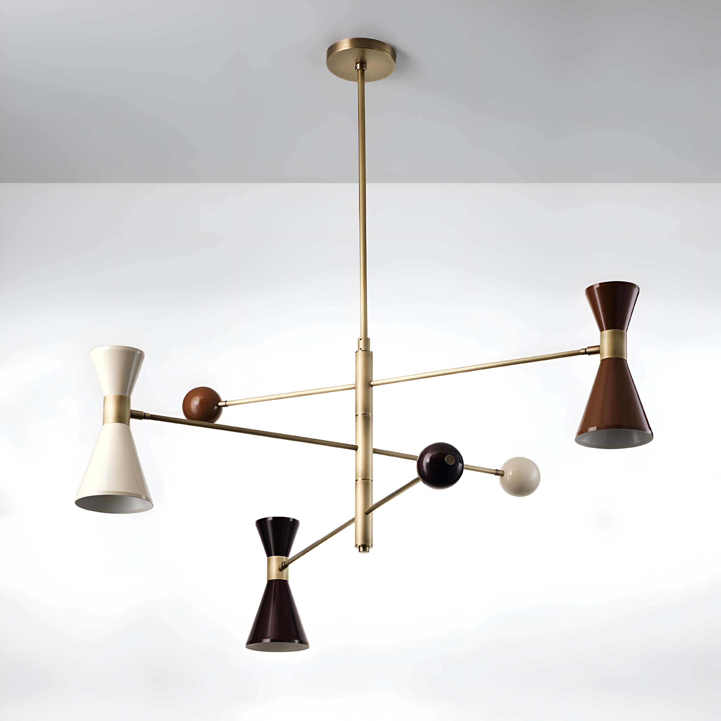 1950年代のスティルノーヴォ社製イタリアンシャンデリア – ミッド