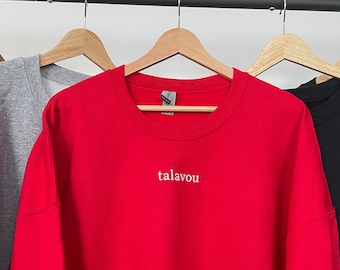 Talavou Minimalistic Aesthetic Tongan Unisex Heavy Blend™ Crewneck Sweatshirt