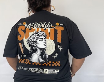 Warrior Spirit Graphic Tee, Unisex Polynesian Culture Aloha Shirt, Oceanic Hula Queen/Girl Paradise Tshirt,  Tongan Nautical Islander Top