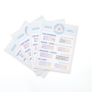 First Lines Vereinfachtes Mahjong Line Card Starter Beginner Kids Intro Basic Mah Jongg NMJL alternatives Kartenset mit 4 Karten