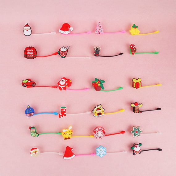 10Pcs Flower Straw Topper Fitting for Stanley Straw Covers