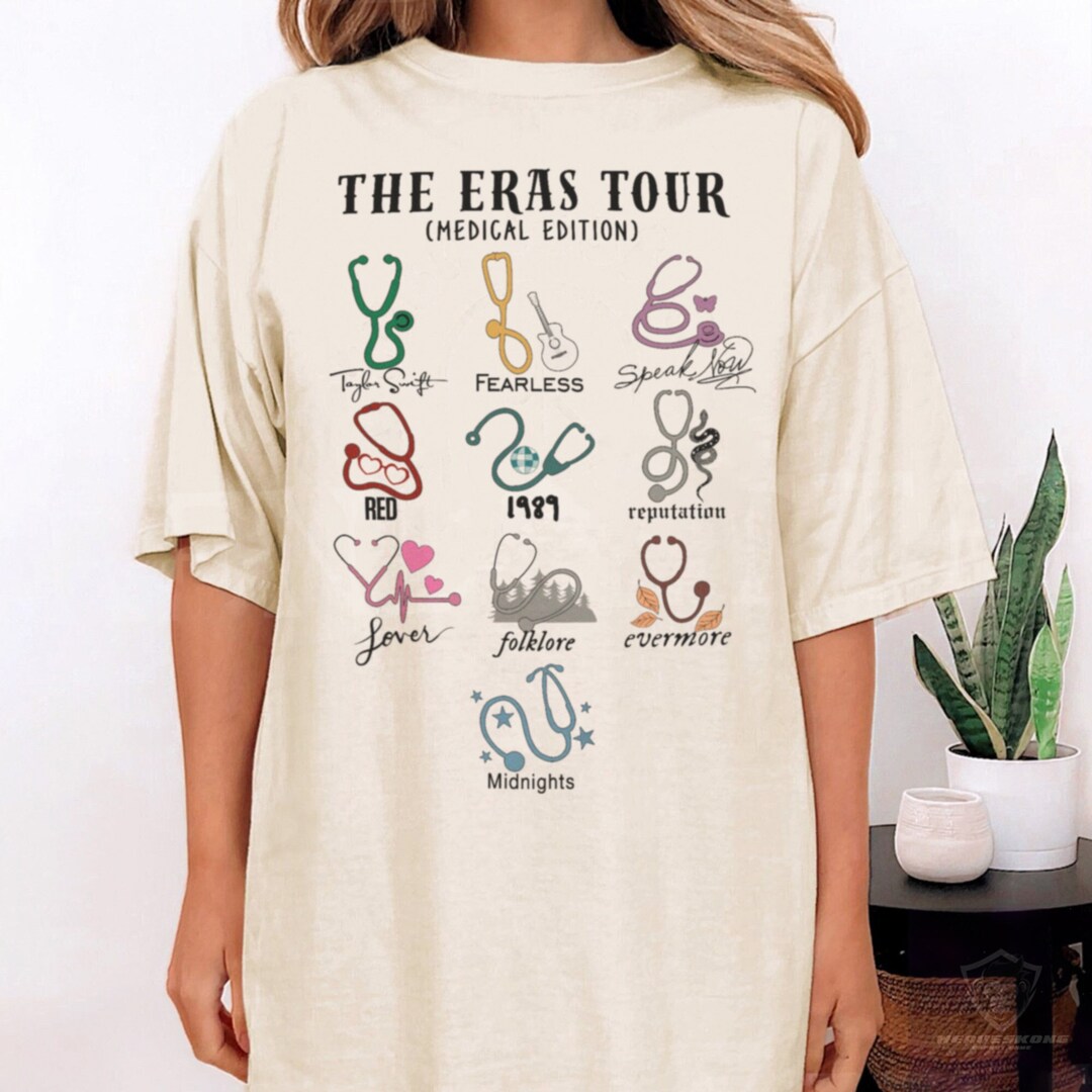 Eras Tour Medical Edition Shirt, Medical Stethoscope Registered Nurse
