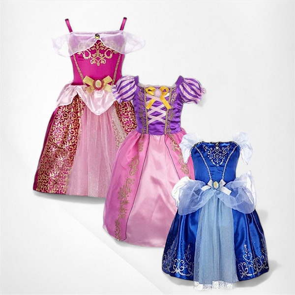 Toddler Princess Costume, Costume Girl , Dress Toddler, Girl Outfit, Princess Costume, Birthday Gift For Girl, Princess Girl Gift