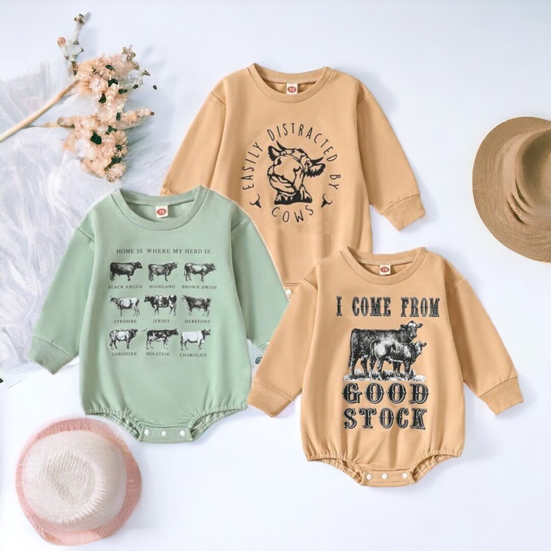 Cute Farm Animals Uni Sleeveless Shortie Romper main image 1