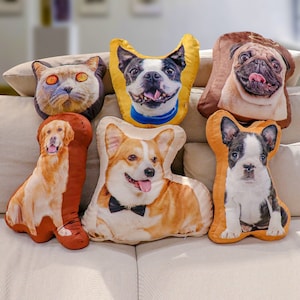 Pet photo pillow outlet