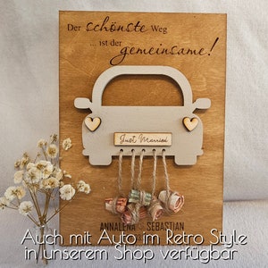 Hochzeitsgeschenk Geldgeschenk zur Hochzeit personalisiertes Geldgeschenk Bild 2