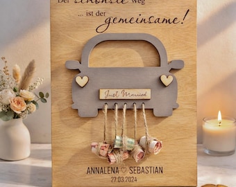Wedding gift - money gift for the wedding - personalized money gift - wedding money gift