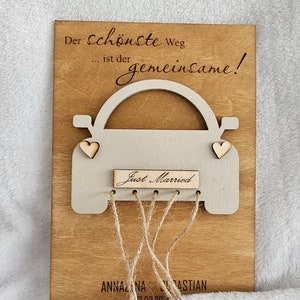 Hochzeitsgeschenk Geldgeschenk zur Hochzeit personalisiertes Geldgeschenk Bild 4