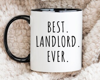 Landlord Mug, Landlord Gift, Gift for Landlord, Landlord Thank You Gift, Landlord Gifts, Landlord Christmas Gift, Best Effin' Landlord Ever