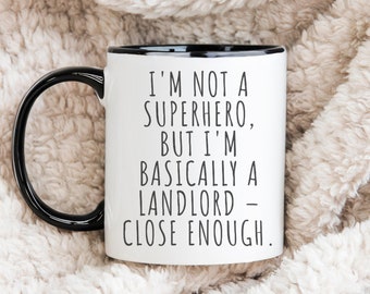 Landlord Mug, Landlord Gift, Gift for Landlord, Landlord Thank You Gift, Landlord Gifts, Landlord Christmas Gift, Best Effin' Landlord Ever