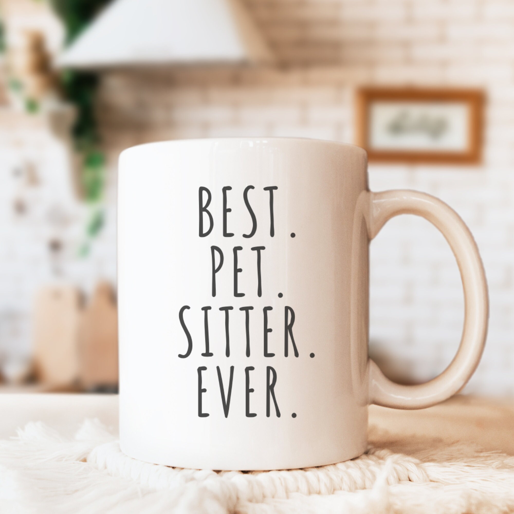 Best Pet Sitter Mug, Dog Sitter Gift, Dog Sitter Mug, Gift for Dog