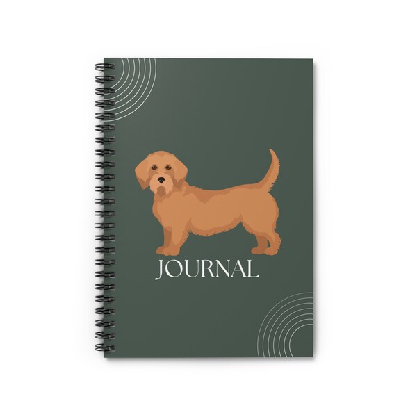 Basset Fauve de Bretagne College Ruled Spiral Notebook