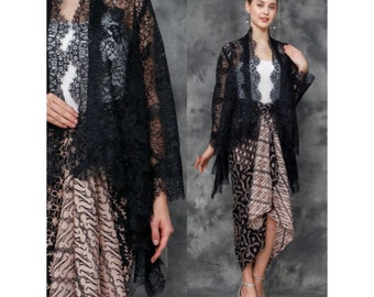 Oszałamiająca Brukat Kebaya: idealna na nowoczesny ślub i współczesny wygląd, sukienka Kebaya, Kebaya Modern, sukienka Kebaya, Kebaya, Kebaya Modern