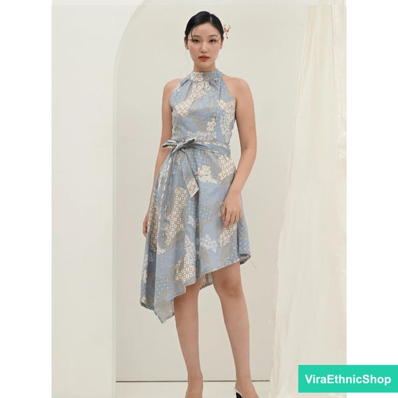 sachin and babi light blue dress The 7 Best Dresses (and Patterns) for Special Occasions