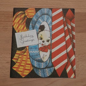 Vintage Birthday Card