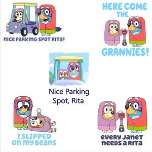 The Grannies Designs SVG for Sticker Sublimation Shirts The Grannies SVG Bundle 5 Janet and Rita