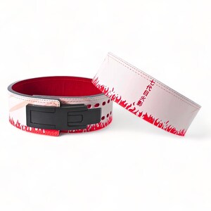 Vegan weightlifting belt top